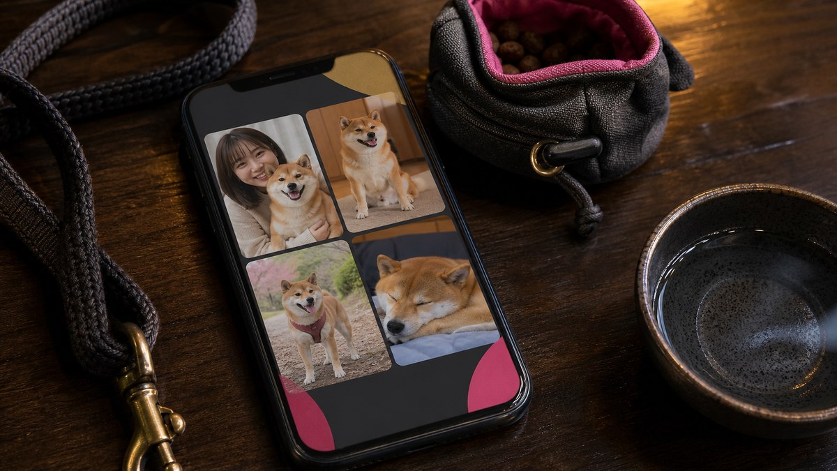 プロフ写真が、本人より犬のほうが多かったの要点を表す画像