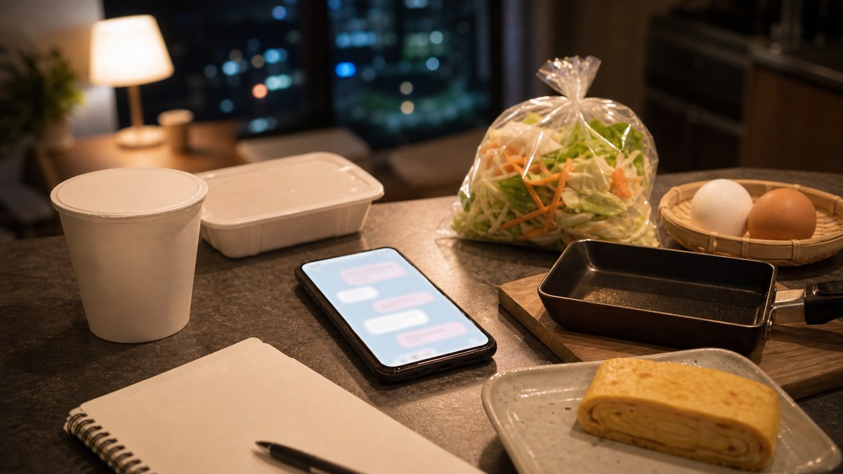 メッセの時点で俺の食生活が心配されはじめたの要点を表す画像