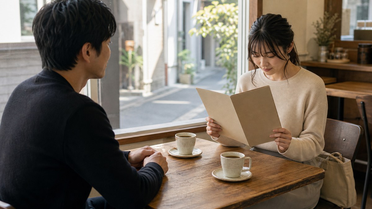 待ち合わせ、向こうから喋ってくれないの要点を表す画像