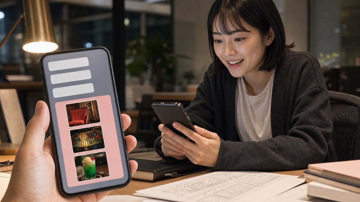 メッセは普通。でも「行きつけの喫茶ある？」で火がついたの要点を表す画像
