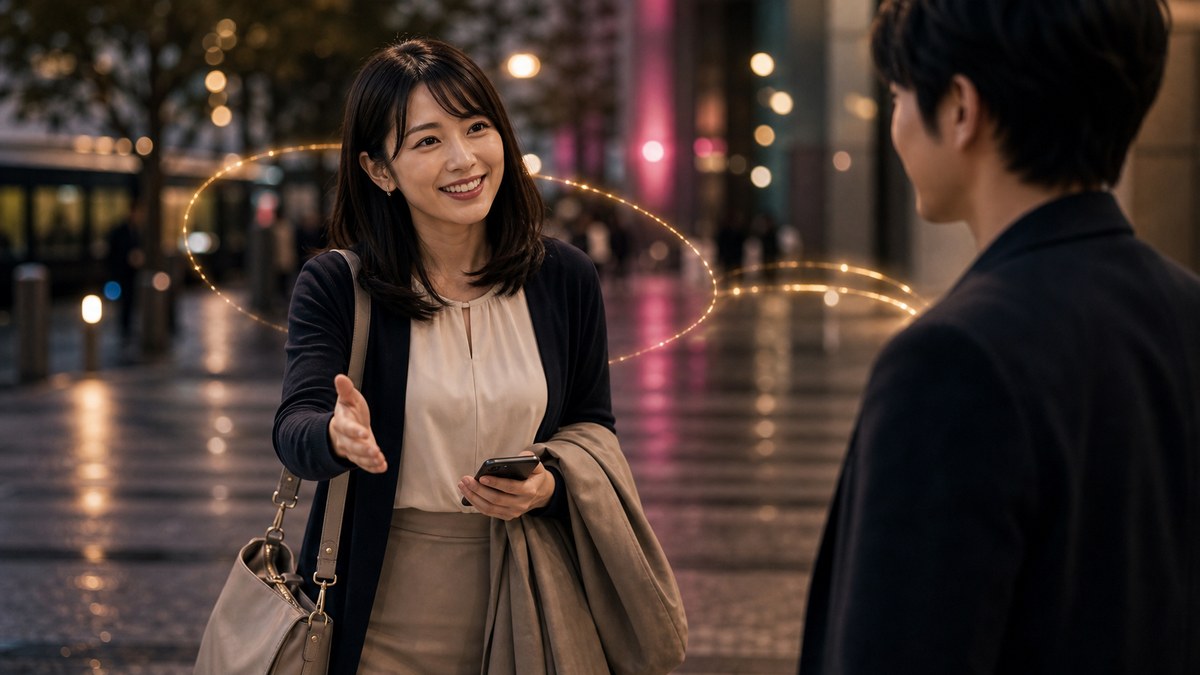 会った瞬間、もう場が出来上がってたの要点を表す画像