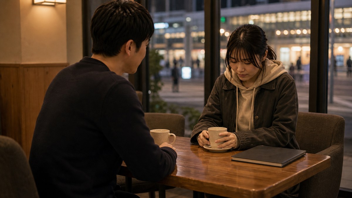 会った直後は、想像以上に喋らなかったの要点を表す画像