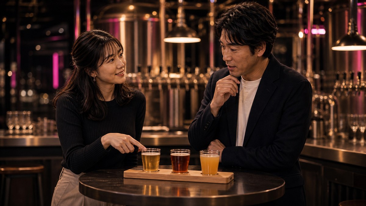 ビールの種類が共通言語になるの要点を表す画像
