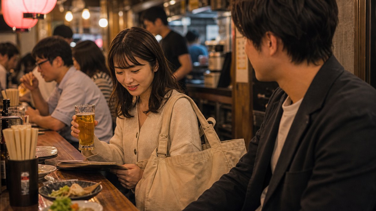 二軒目で当たった。塾バイト帰りの院生ナオミの要点を表す画像