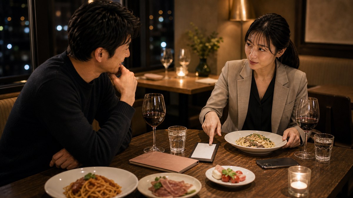 火曜19時半、ちょい良い店で「会計士の潔癖」を浴びるの要点を表す画像