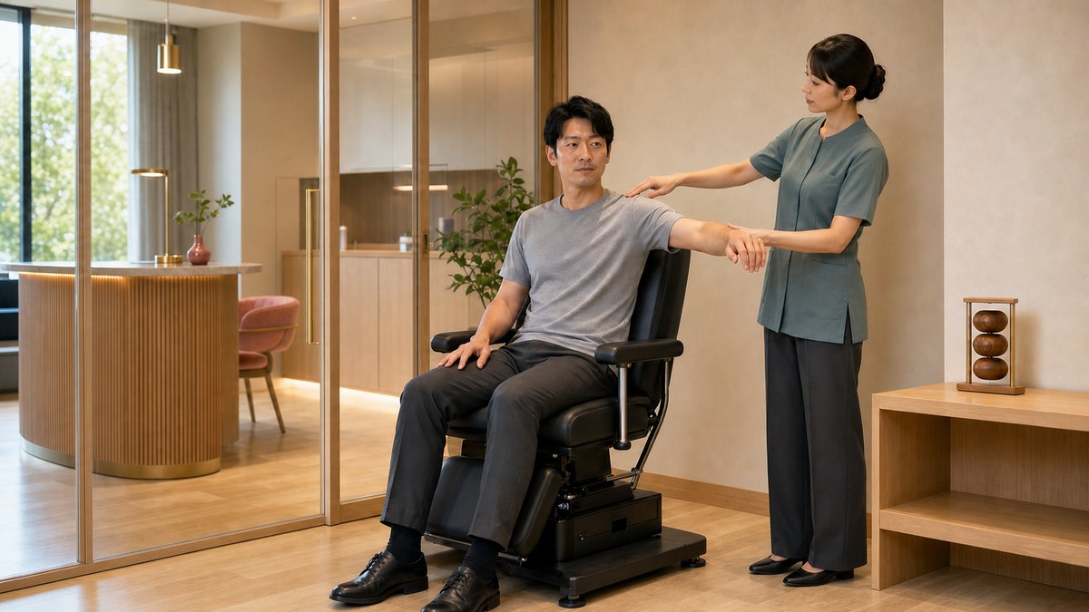 施術の90分。元エステティシャンの手は、丁寧の質が違ったの要点を表す画像