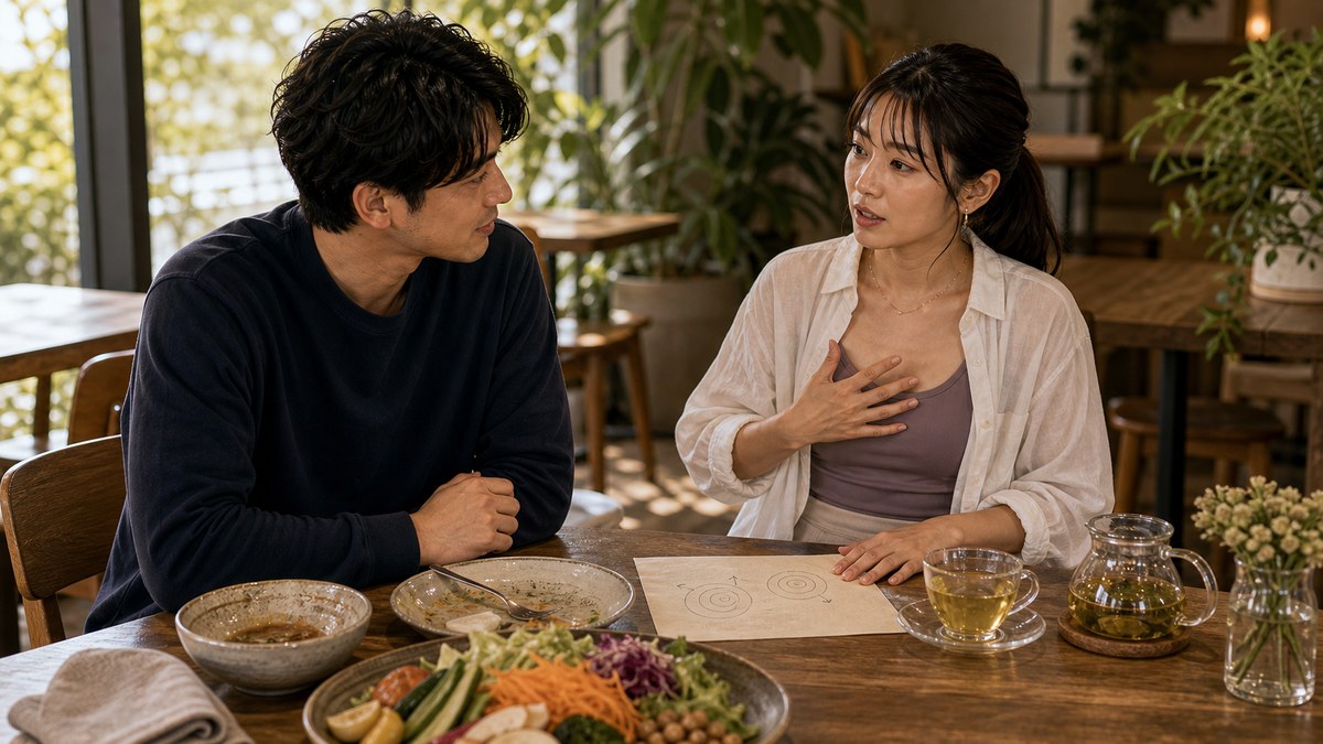 呼吸の話になって、急に頑固さが出たの要点を表す画像