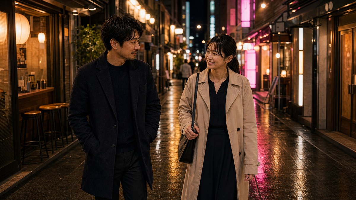 もう一軒、コリドー街寄りへ。背筋を崩したマリナの要点を表す画像