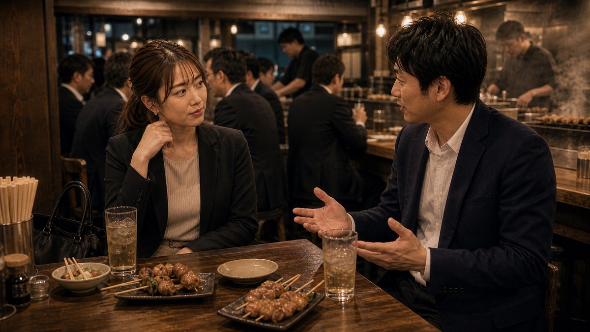 ガード下から、もう一軒。本音の街で本音の時間の要点を表す画像