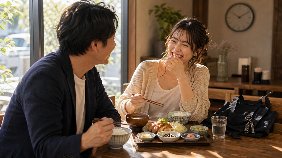 夜型の時間感覚が、会話のテンポにも出てたの要点を表す画像