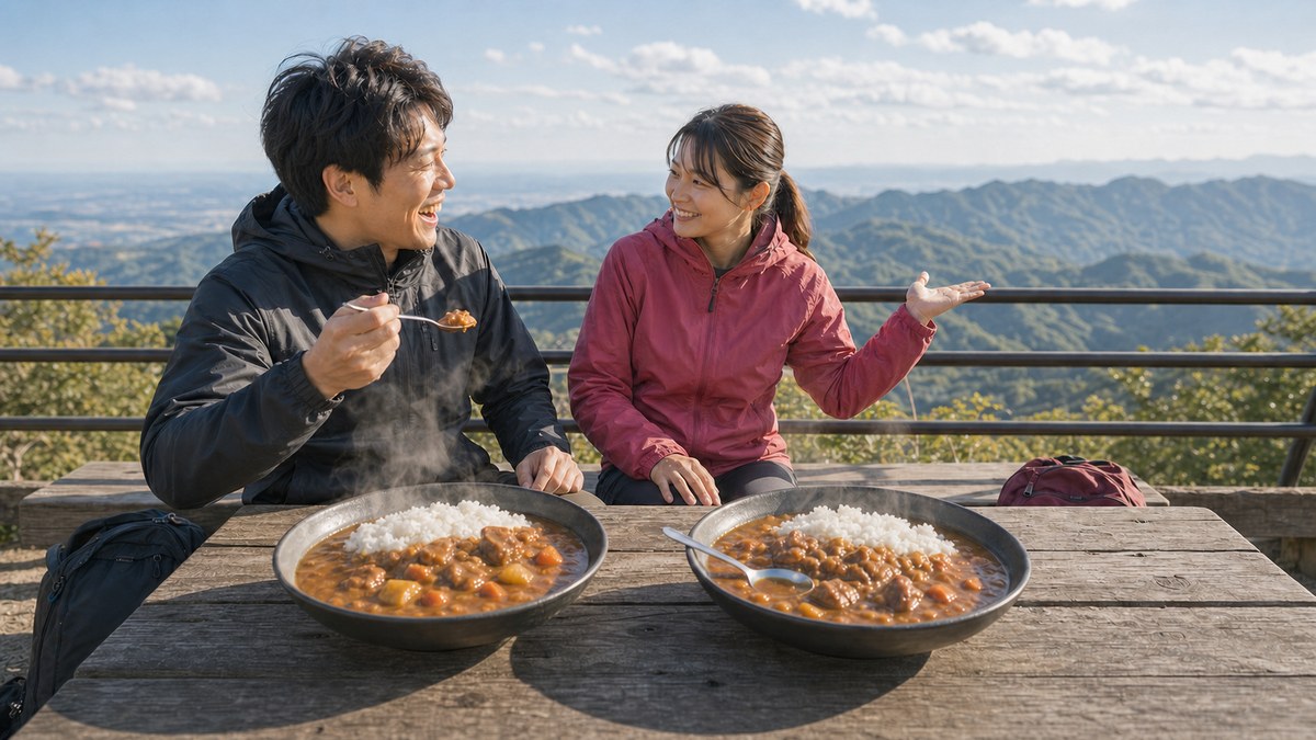 山頂のカレーは、本当にずるかったの要点を表す画像