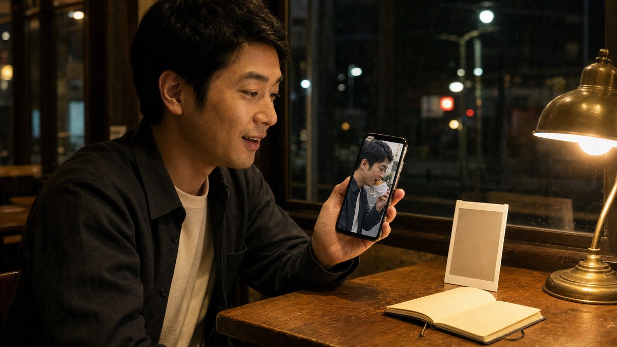 その後。現像が上がるたび、ヒヨリから連絡が来るの要点を表す画像