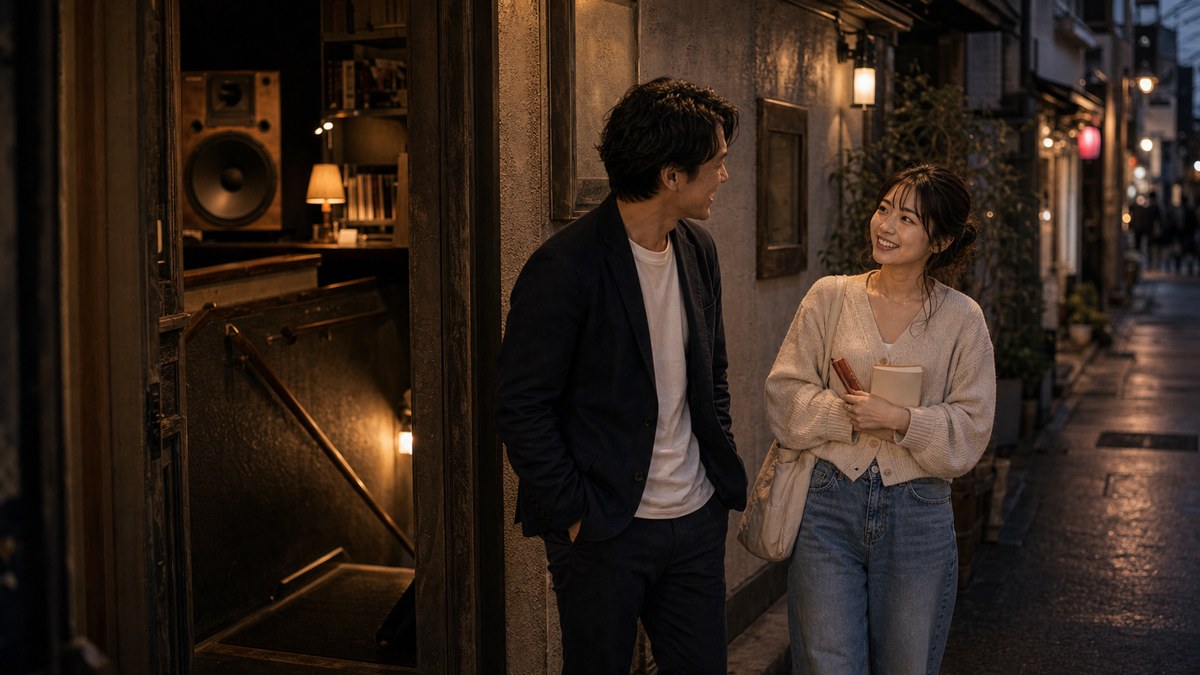 ラスト一枚が終わって、店を出る流れでの要点を表す画像