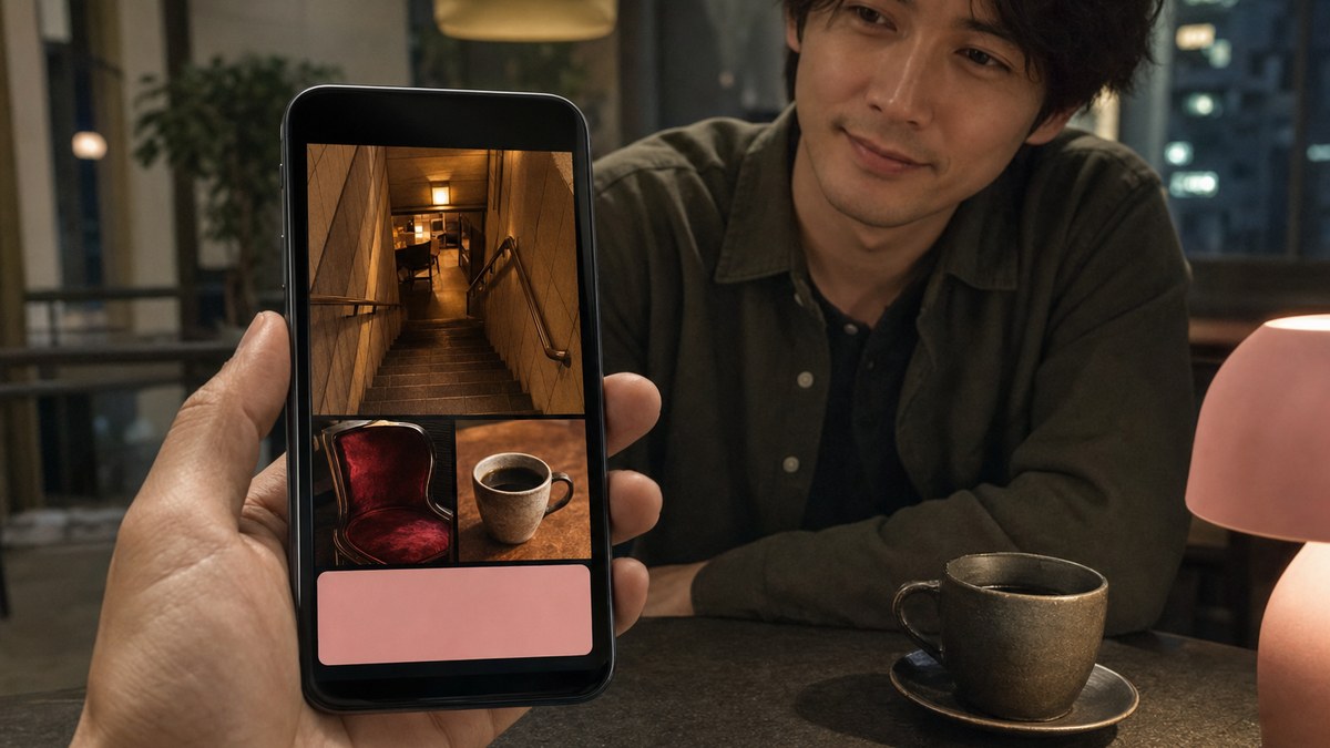 その後。次は地下の喫茶、って言われてるの要点を表す画像