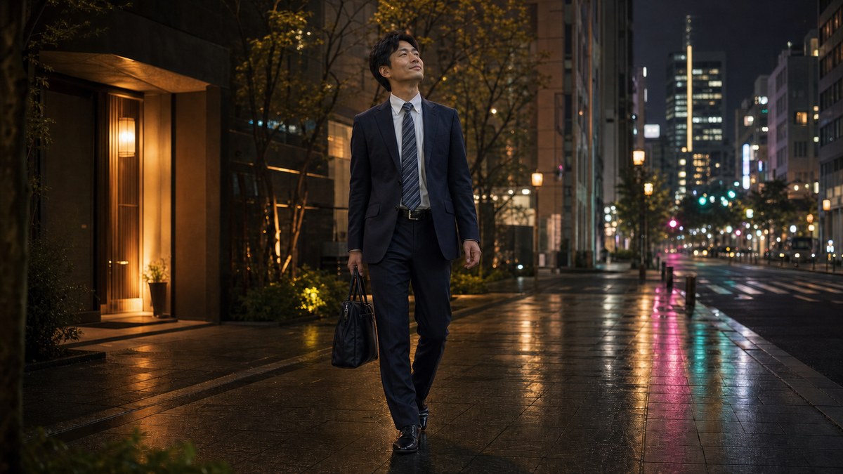 栄の夜風と、次も名古屋で使うかという話の要点を表す画像