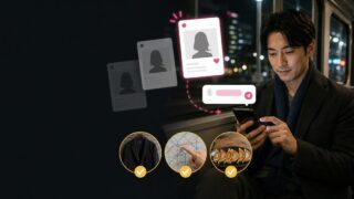 新しい掲示板募集の固有情報を拾い、餃子の一通を返す夜の通勤男性