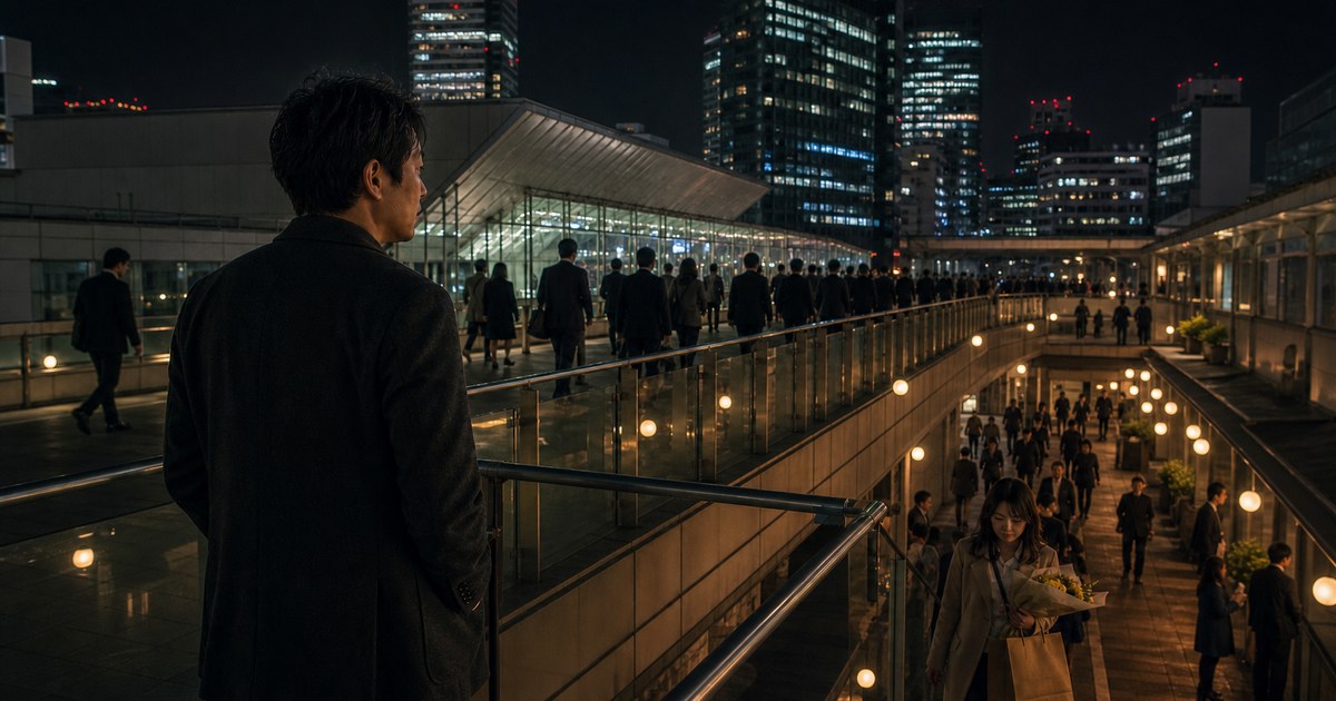 港南口と高輪口を歩いて分かった時間帯の差