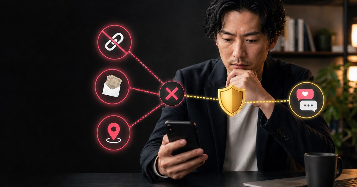実際に来たメッセの型と、俺が即切りしてる基準