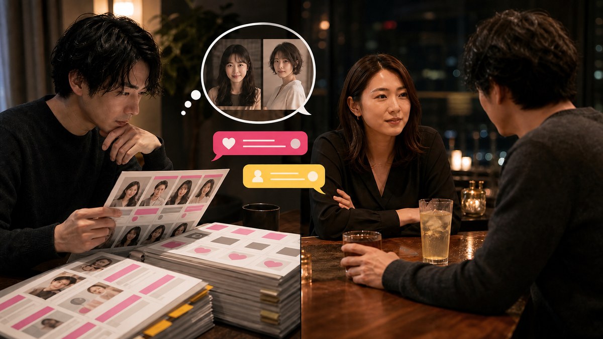 30代前後の厚いプロフィールを読み、落ち着いた夜の店で会うPCMAXの体感