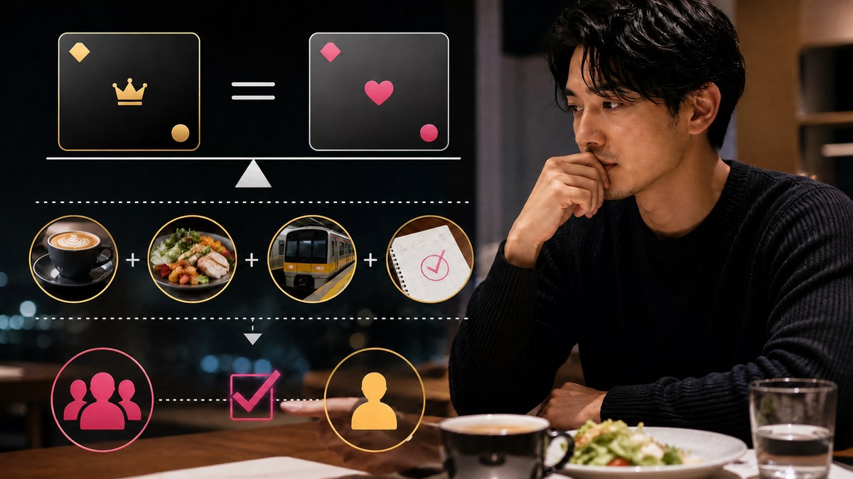 同程度の月額に顔合わせ費用も足し、料金差ではなく使い方で絞る予算設計