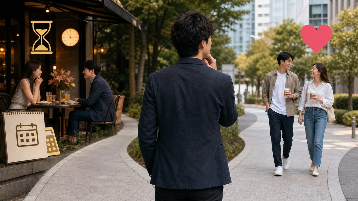 時間への対価がある文化と、対等な恋愛を探す恋活アプリの目的差