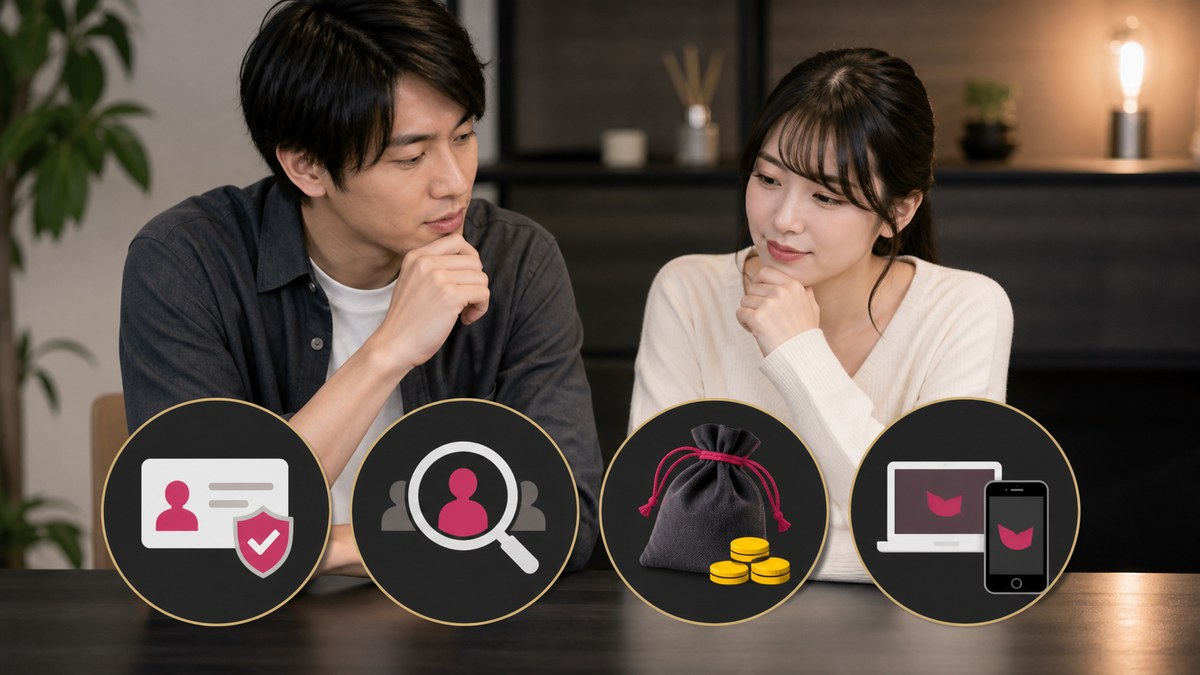 年齢確認・無料ポイント・Web版とアプリ版を整理する2社比較FAQ