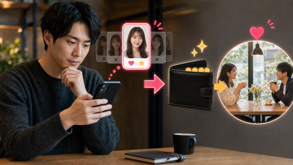 単価比較よりプロフィールを読み、無駄な送信件数を減らす男性